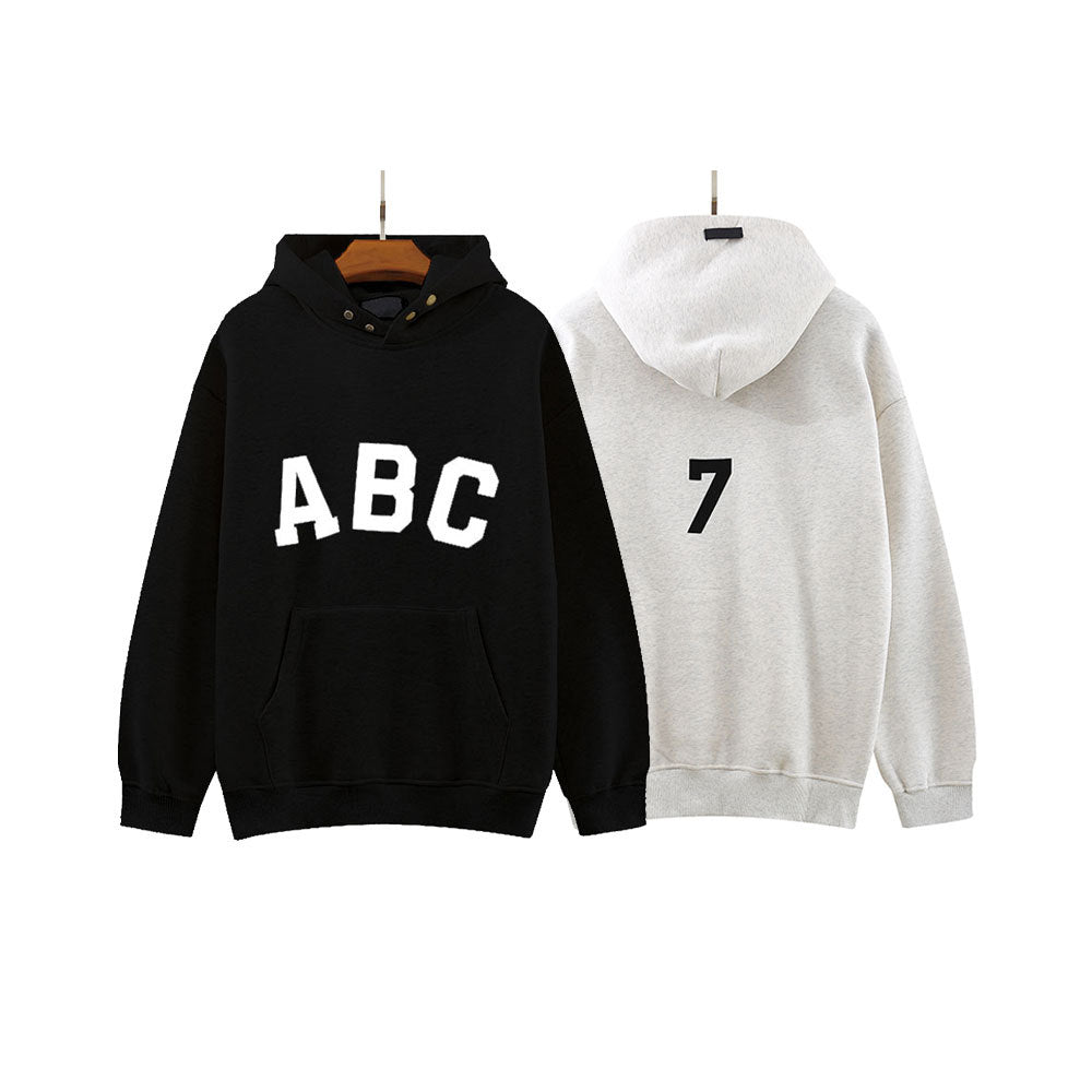 ESSEN FOG Letter ABC Hoodie